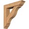 Ekena Millwork Funston Traditional Smooth Bracket w/ Offset Brace, Western Red Cedar, 7 1/2"W x 34"D x 34"H BKT0806X34X34FST01SWR - alternate 1